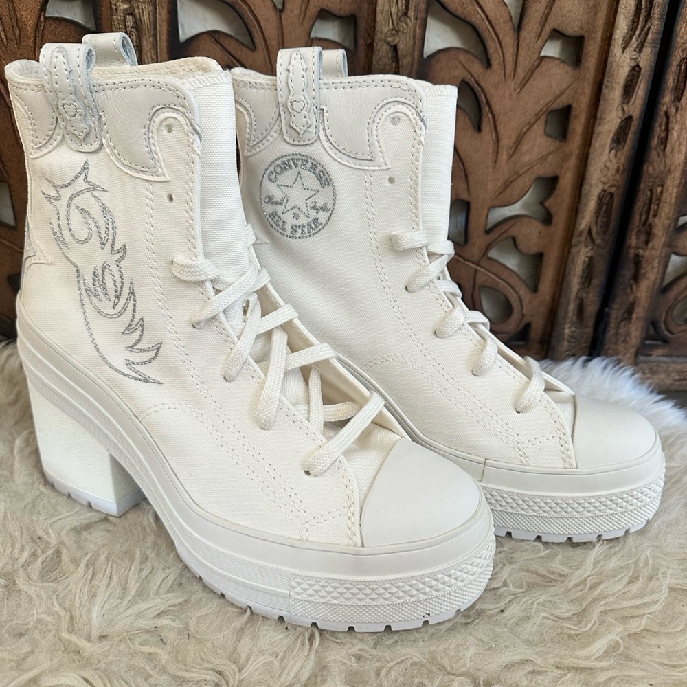 Converse Chuck 70 De Luxe Heel Western white